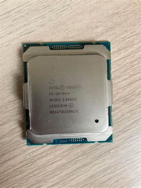 I got the super rare Intel Xeon E5 2679 V4 20-core 3.2GHz all-core ...