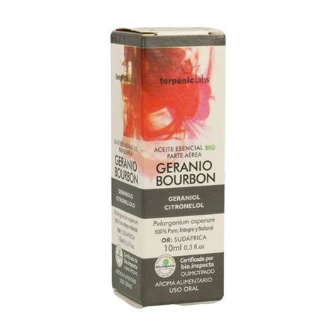 Aceite Esencial Geranio Bourbon Bio 10 Ml Terpenic