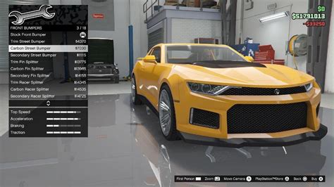 Gta V Online Declasse Vigero Zx Camaro Zl Customization Showcase