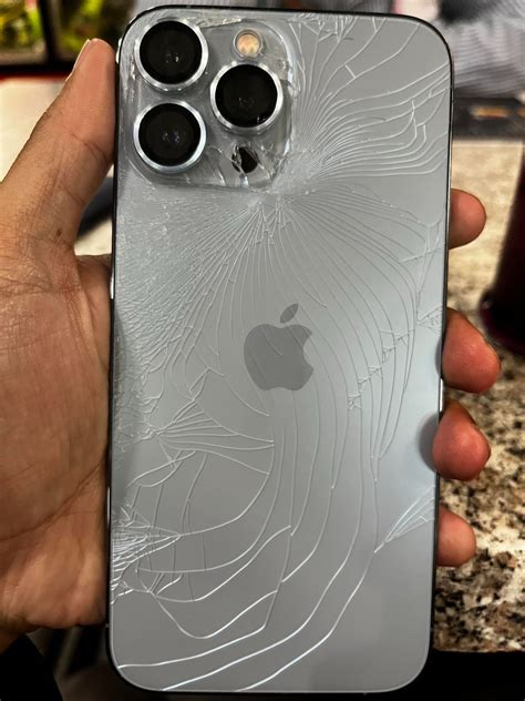 Silicone Black Iphone Back Glass Replacement Repair