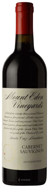 Mount Eden Vineyards Estate Cabernet Sauvignon Vivino Canada