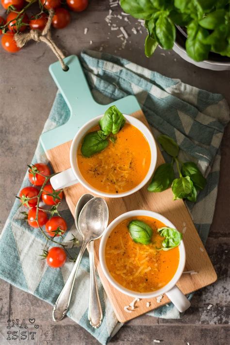 Vegan Kochen Mit Kokos Tomaten Kokos Suppe Mit Basilikum Vegan