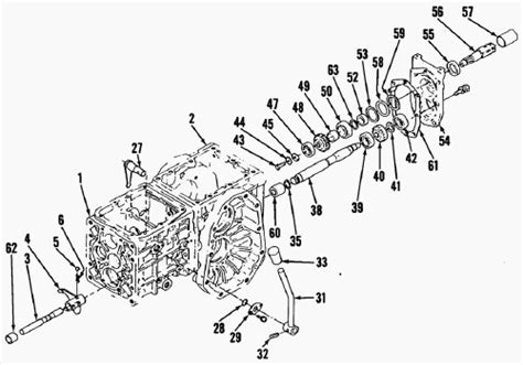 Kubota B5100 B5200 Tractor Mechanical Transmission