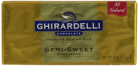 Amazon Ghirardelli Chocolate Baking Bar Semi Sweet Units