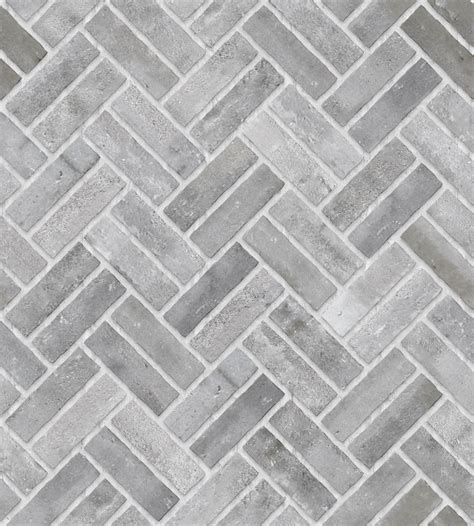 Finnish Grey Brick Double Herringbone Architextures