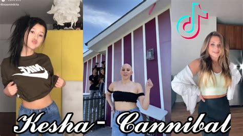 Kesha Cannibal Tik Tok Dance Tutorial Compilation YouTube