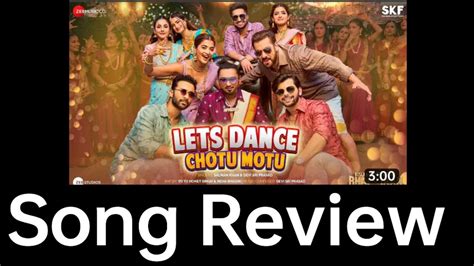 Lets Dance Chotu Motu Review New Song Kisi Ka Bhai Kisi Ki Jaan New