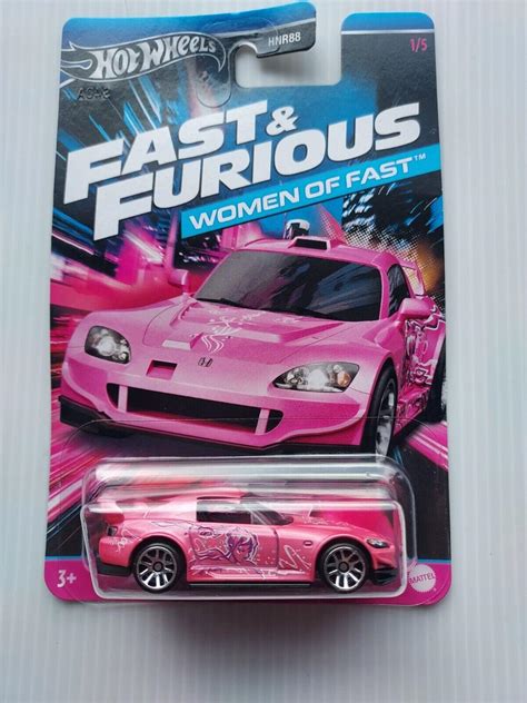 Hot Wheels Fast Furious Women Of Fast Beşli Araba Seti HNR88