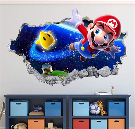 Proportionnel Retouche va décider deco murale mario bros serré