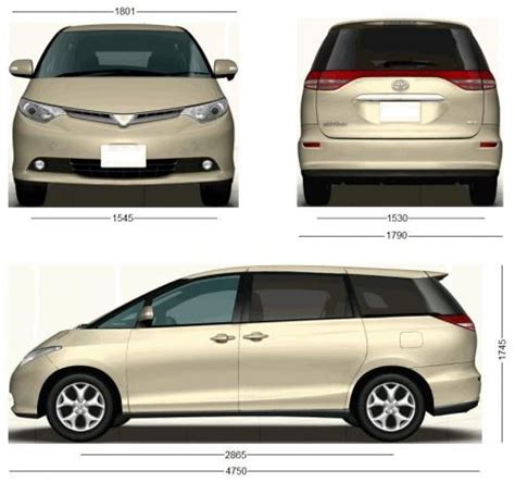 Toyota Previa III Dane Techniczne AutoCentrum Pl