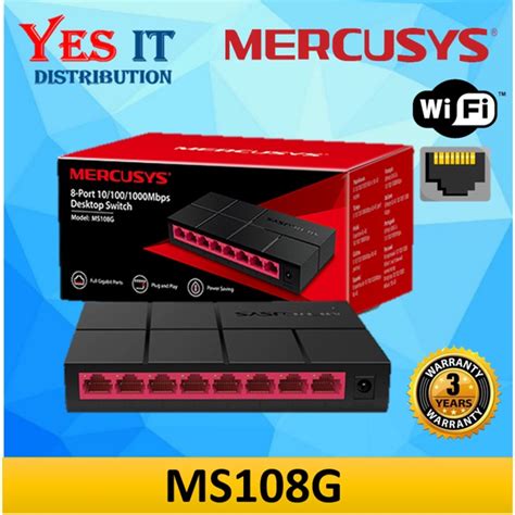 Mercusys Ms G Port Gigabit Mbps Desktop Network