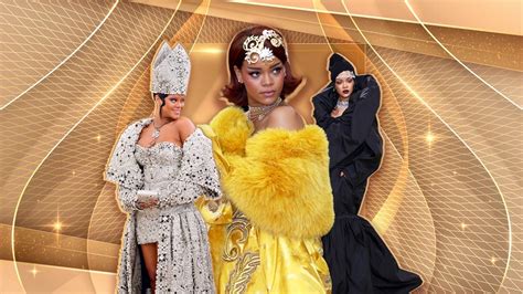 Rihanna S Met Gala Dresses All Her Past Looks From Fashion S Biggest Night Abc News