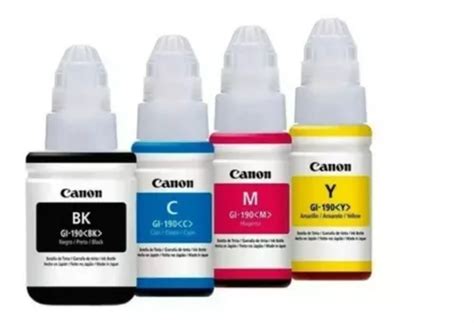 Pack Tinta Canon Original Serie Gi G G G Cuotas Sin