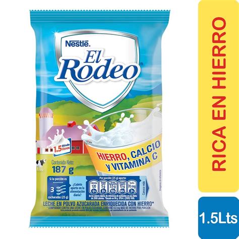 Encuentra la leche en polvo El Rodeo 1 5 litros Nestlé El Rodeo