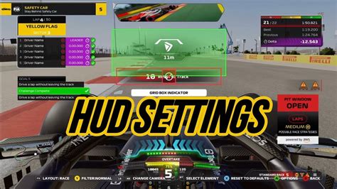 Como Configurar El Hud En F1 23 Youtube