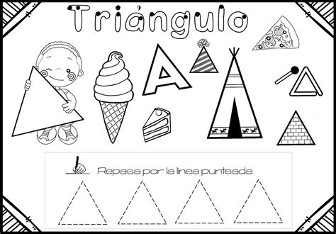 Estupendas Fichas De Trabajo De Figuras Geométricas Material