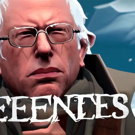 Gameplay Screenshot Of Bernie Sanders In Sea Of Stable Diffusion