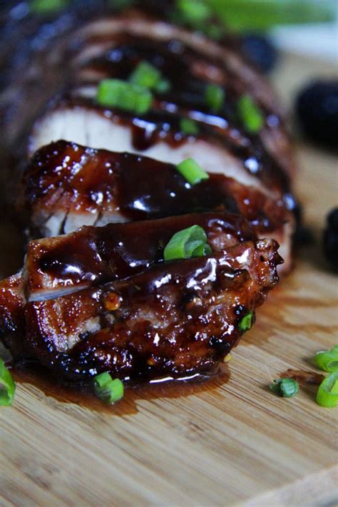 Blackberry Hoisin Ginger Pork Tenderloin Pork Tenderloin Recipes Pork Tenderloin Recipes