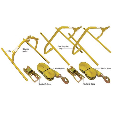 Super Anchor G-Clamp Fall Protection System - 8501