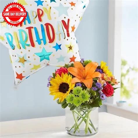 Send Happy Birthday Present Bouquet Online Gal Giftalove