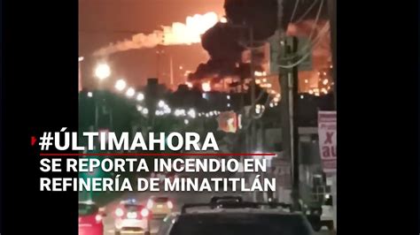 Ltimahora Se Registr Un Fuerte Incendio En La Refiner A De