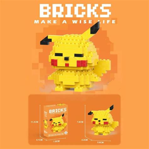 Jual Bricks Karakter Mainan Menyusun Nano Blok Permainan Anak Edukatif