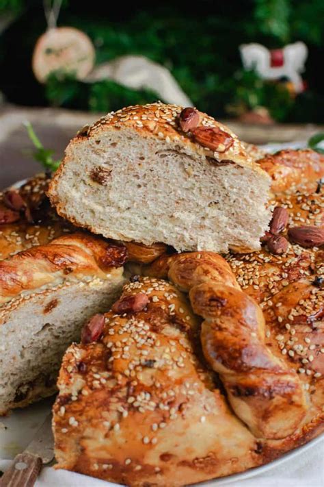 Christopsomo - Greek Christmas Bread - Real Greek Recipes