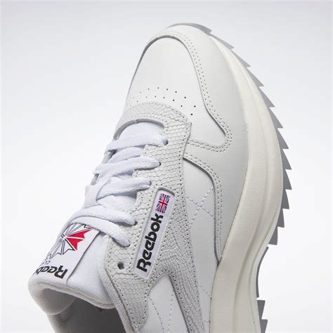 Classic Leather Sp Extra Shoes In Cloud White Cold Grey Cold Grey Reebok Official Uk