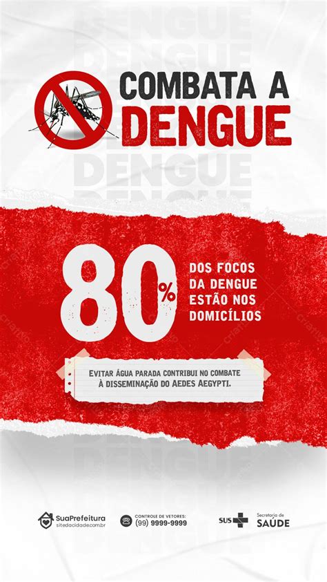 Conscientização contra a dengue social media download 36014