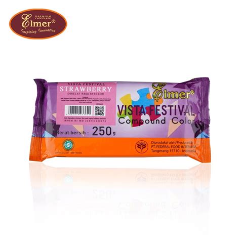 Jual Elmer Compound Vista Festival Gr Coklat Batang Warna Aneka