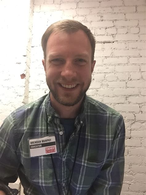 Meet The Tenement Museum Staff: Brendan Murphy, Senior Education Associate - Tenement Museum