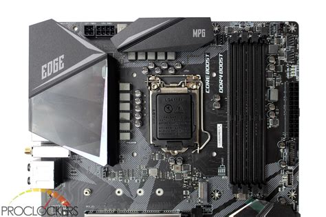 MSI MPG Z390 Gaming Edge AC Motherboard Review Gaming Gorilla