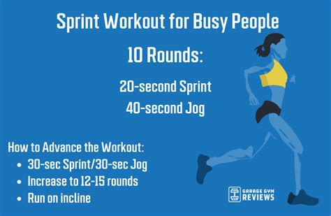 7 Sprint Workouts to Help You Get Faster | Garage Gym Reviews