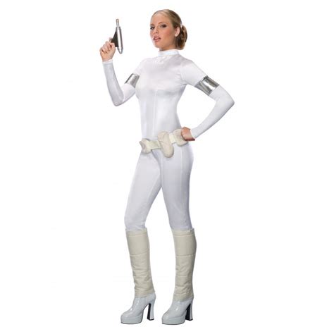 Princess Leia Or Padme Adult Sexy Licensed Star Wars Ladies Fancy Dress Costume Ebay