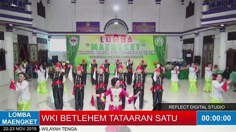 Tarian Maengket Wki Bethlehem Tataaran I Hut Wki Sinode Ke Youtube