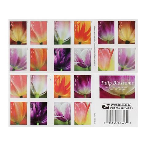 2023 US Tulip Blossoms First-Class Forever Stamps