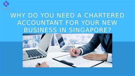 Why do you need a Chartered Accountant for your new business in