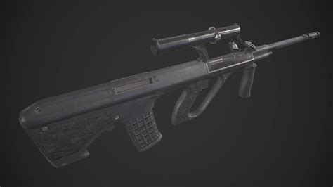 Steyr Aug Rifle D Model By Yn Delmund