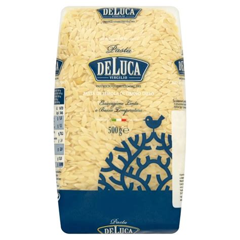 De Luca Makaron Orzo w kształcie ryżu 500 g Zakupy online z dostawą