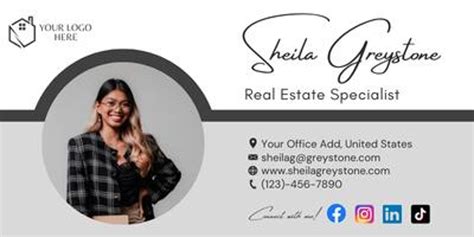 5 Modern Real Estate Agent Email Signature Templates Real Estate