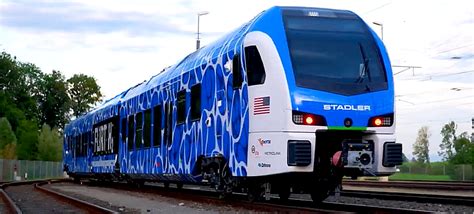 Stadler To Deliver Four Zero Emission Hydrogen FLIRT Trains For California