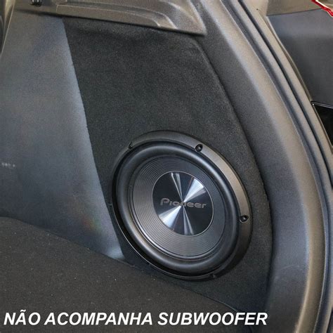 Caixa Selada Para Auto Falante Subwoofer 10 Polegadas Lateral Direita