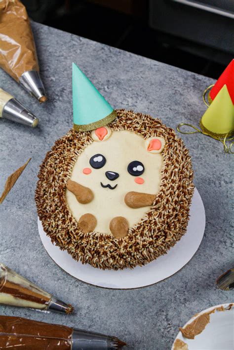 Hedgehog Cake: Easy and Adorable Cake Recipe and Tutorial