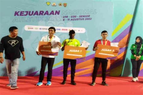 Atlet Sumenep Boyong Dua Medali Di Kejurnas Atletik 2022