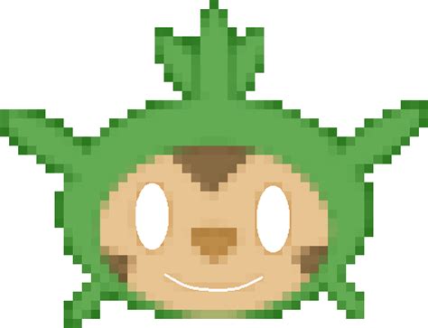 Pixel Art Chespin By Lrezz By Lrezz