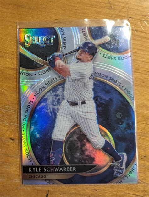 Panini Select Moon Shots Holo Prizm Ms Kyle Schwarber For