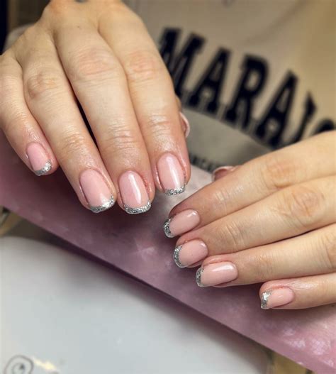 37 Chic Nude And Silver Nails Ideas For Everyday Glam