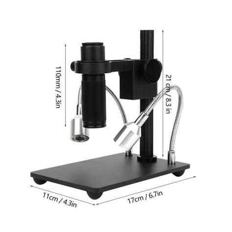 Support De Microscope En Alliage D Aluminium Avec Jeu Optique Numerique