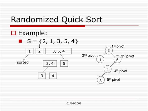 PPT - Randomized Quick Sort Algorithm PowerPoint Presentation, free download - ID:4275331