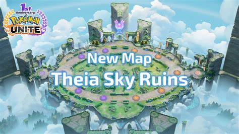 New Stadium Reveal Theia Sky Ruins Pokémon Unite Youtube